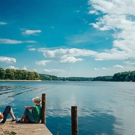 Holzhaus Direkt Am See Priepert Экстерьер фото