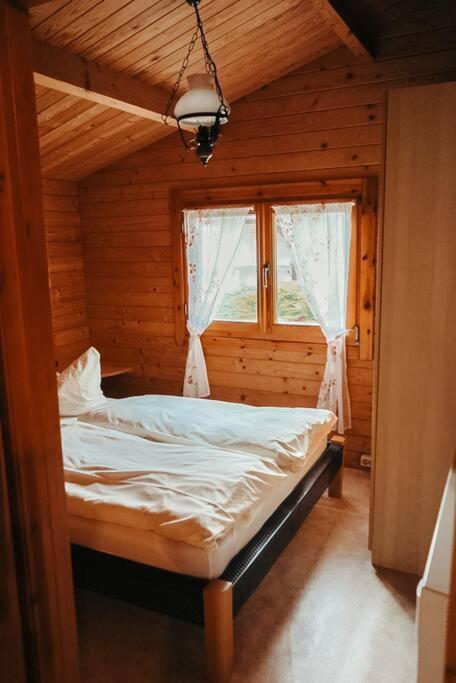 Holzhaus Direkt Am See Priepert Экстерьер фото