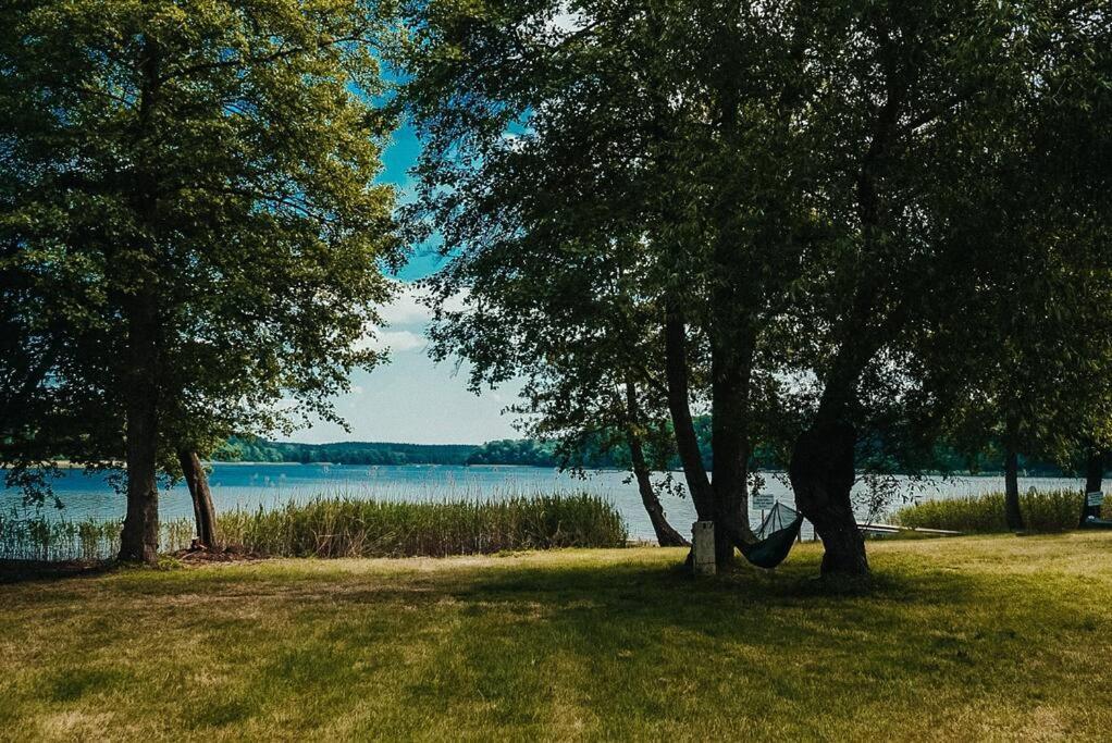 Holzhaus Direkt Am See Priepert Экстерьер фото